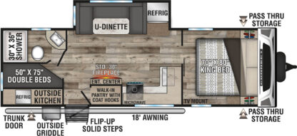2022 KZ Connect C251BHK “Dealer Demo” - Image 7