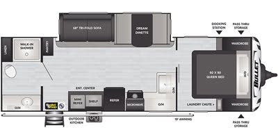 2021 Keystone Bullet 261RB - Image 6